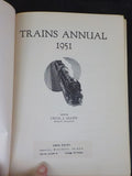 Trains Annual 1951 Ian Allen  Hard Cover