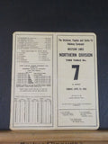 Atchison Topeka & Santa Fe Northern Div ETT #7 1966  ATSF Western Lines