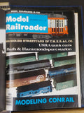 Model Railroader Magazine Complete year in MR blue binders 1976  12 issues
