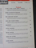 Model Builder 1947 February Lionel Magazine Build a trolley Furniture factory