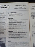 Railroad Model Craftsman Magazine 1983 October Modern station drawings Realistic
