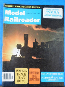 Model Railroader Magazine 1977 February Anatomy of a junction Scratchbuild NG ca