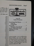 Midwestern Rails 1982 June-July Vol.9 No.4 Issue 79 Milw roster RI Motor cars