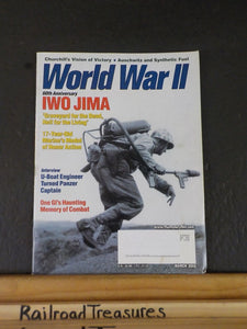 World War II 2005 March Magazine Iwo Jima U-boat engineer turned Panzer Capt