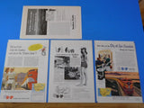 Ads Southern Pacific Railroad Lot #9 Advertisements from various magazines (10)