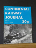Continental Railway Journal #17 March 1974 The Swaziland Railway Burma 1972 pt 2