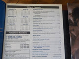 Amtrak 8 various  Timetables, Brochure, Travel Planner 1998