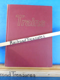 Trains Magazine Bound Volume 16 Nov 1955 - Oct 1956