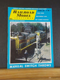 Railroad Model Craftsman Magazine 1966 October RMC Table work Westhering cars Vi