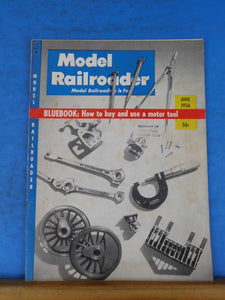 Model Railroader Magazine 1956 June Bluebook How to buy & use a motor tool