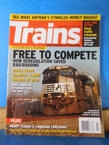 Trains Magazine 2010 October Amtrak's Stimulus Money