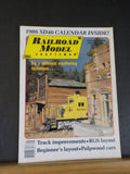 Railroad Model Craftsman Magazine 1986 January Weathering Pulpwood cars Track im