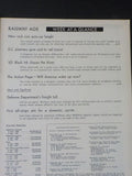 Railway Age Weekly 1962 November 5 WP opens new line Diesel ydraulics