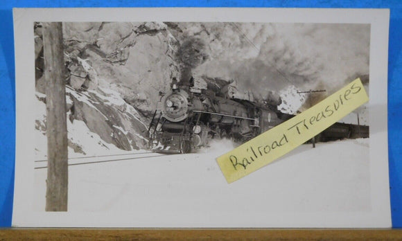 Photo D&RG Locomotive #1708 4-8-4 on #5 Exposition Flyer Hot Sulpher CO