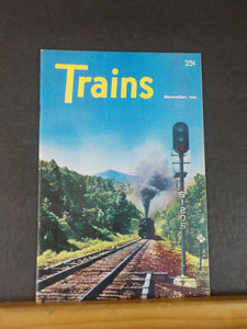 Trains Magazine 1946 November Jersey Central D&RGW Boat train RF&P