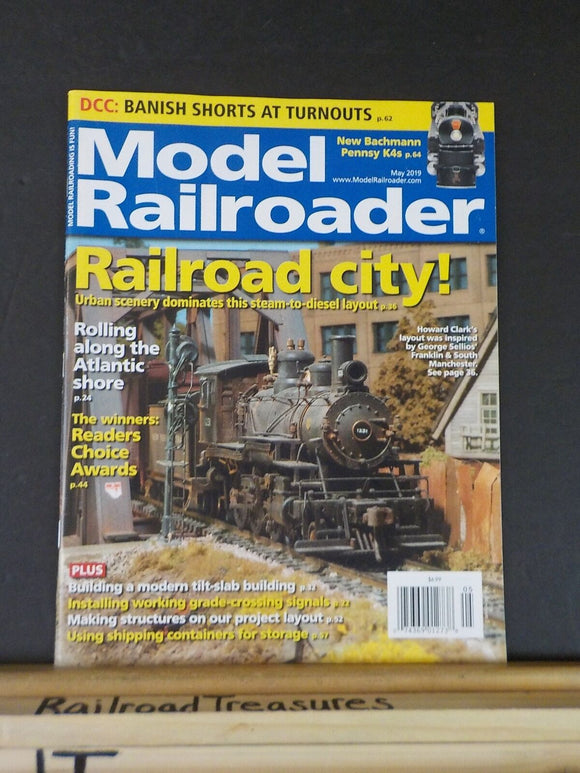 Model Railroader Magazine 2019 May Railroad city Rolling along the Atl ...