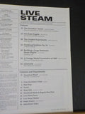 Live Steam Magazine 1990 November Flywheel Drive Mechanism Stationary steam eng