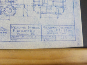 Blueprint Reading Class HTT 55-ton Hopper Car     Blueprint #213