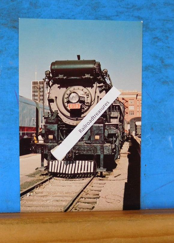 Postcard American Freedom Train Locomotive Number 610 Card #30707 Front view