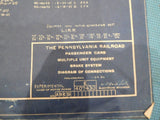 Blueprint PRR Multiple Unit Equipment Brake System Connection diagram 407430