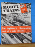 Model Trains 1962 January Build a mountain Track plan Convertible coal tower