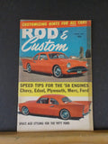 Rod & Custom 1958 March Speed tips for 1958 engines Customizing hints