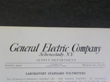 General Electric Company Supply Department Bulletin No Z4783 1910 October Labora