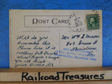 Postcard Alliance OH Pennsylvania Union Depot 1913 to Wm Mason