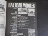 Railroad Modeler 1974 October Build a Santa Fe 4-8-4 C&LE plans 1920s era layout