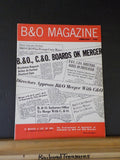 Baltimore & Ohio Employee Magazine 1961 February B&O Merger with C&O