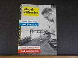 Model Railroader Magazine 1955 March Custom signal bridges Wood tank car Cutting