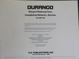 Durango Always A Railroad Town Richard Dorman Dust Jacket 1987 1st Ed Signed