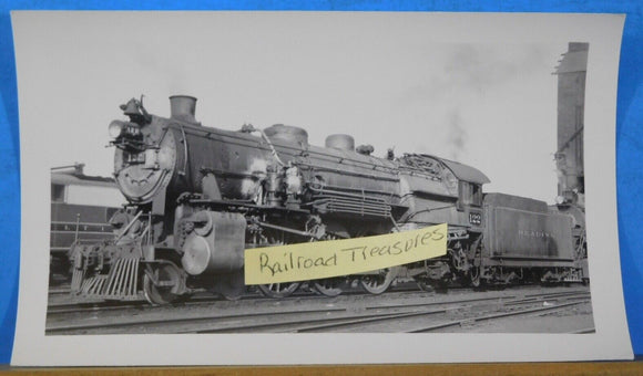 Photo Reading Locomotive #122 Communipaw 1947 Approx 3 ½ X 5 ¾