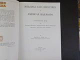 Train Shed Cyclopedia Lot 1893 Buildings & Structures American Railroads 4 bks
