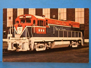 Postcard Delaware & Hudson Railway Company's Spirit of Freedom Bicentenniial