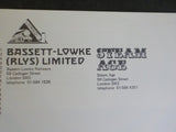 Bassett Lowke Railways 1969 #1208 Commemorative Edition Hard Cover w slipjacket
