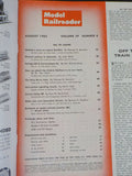 Model Railroader Magazine 1962 August Modeler's notes on engine facilities