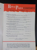 Railway Progress 1951 August PRR Trainman  Telegraphers strike
