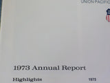 Union Pacific Railroad Annual Report 1973