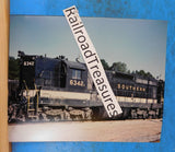 Photo Southern Railroad Locomotive #6342 8 X 10 Color SD24 Geeps Birmingham 1977