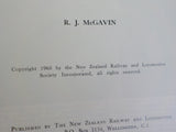 N.Z.R. Album by RJ McGavin   Soft Cover