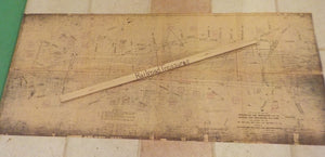 Map NYNH&H Boston &  Providence maps Lot of 4 1915 Damage