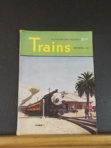 Trains Magazine 1947 November Railroad Consolidation N&W NYC L&N Walschaert Valv