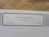 Renaissance Lithographic Print Julio Cortes Ballesta Calie de Pueblo Lithographi