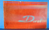 Dodge Dart 1963 sales brochure - Compact Dodge Dart one