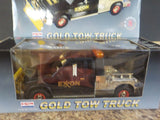 Exxon Gold Tow Truck 1999 Collector’s Edition NIB 8 in a Series