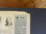 Chessie News Employee Magazine Newspaper B&O News Vol 1 #7, 11 Lot of 2 DAMAGED