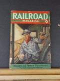 Railroad Magazine 1939 July Detroit Arrow CGW Locos City owned steam line