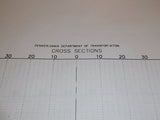 Pennsylvania Department of Transp Cross Section Plans Centre County Lot of (5)