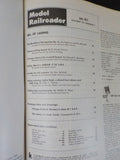 Model Railroader Magazine Complete year in MR blue binders 1977    12 issues